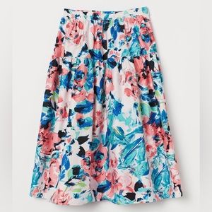H&M Poplin Skirt